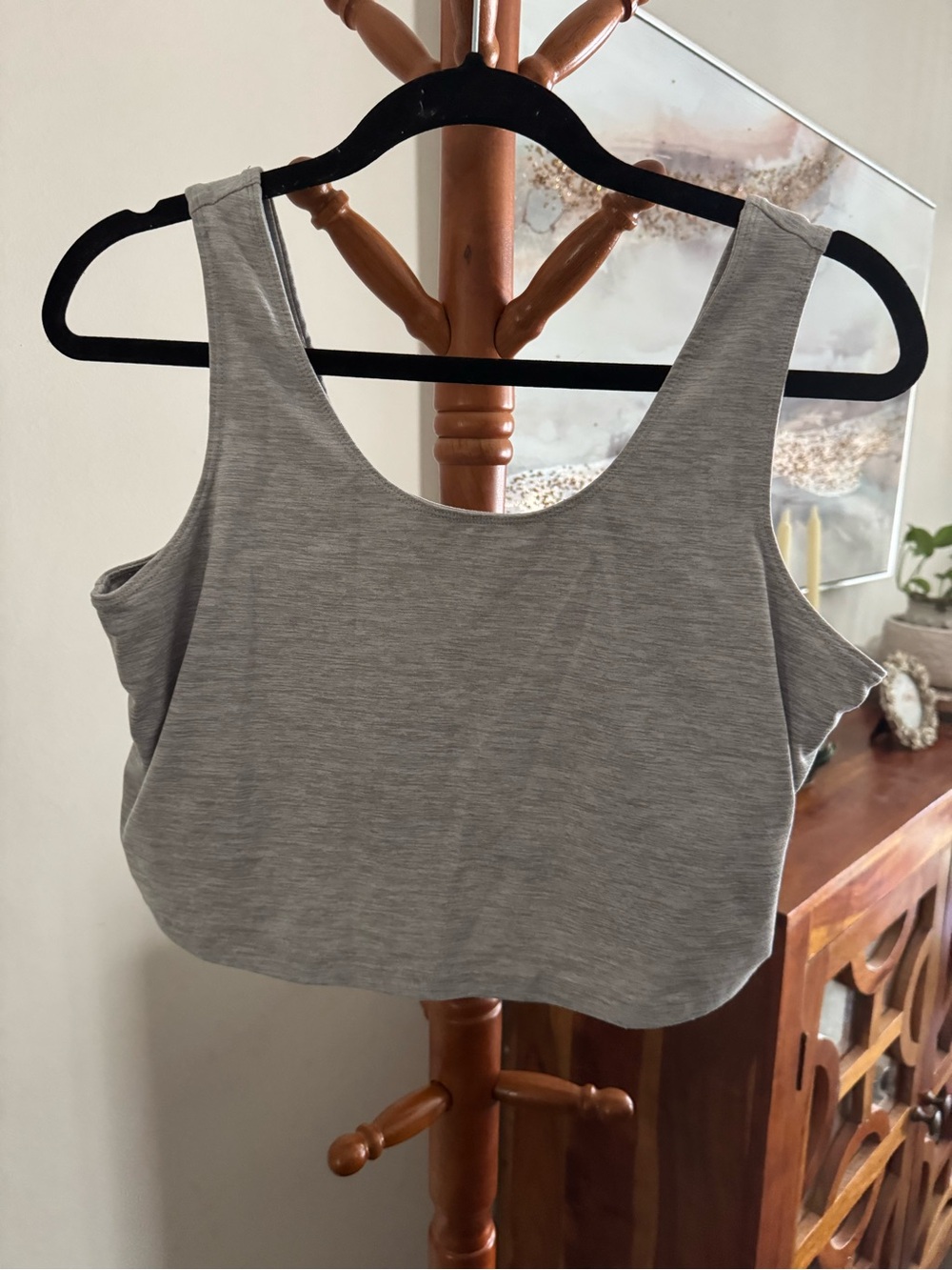 Torrid Active Sports Bra Light Support Grey Size 2 Athleisure yoga Pilates